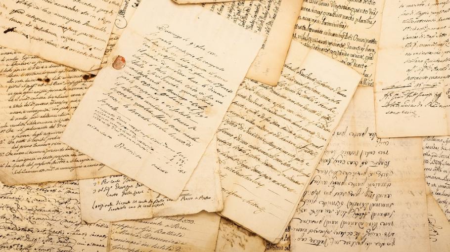 Des lettres anciennes