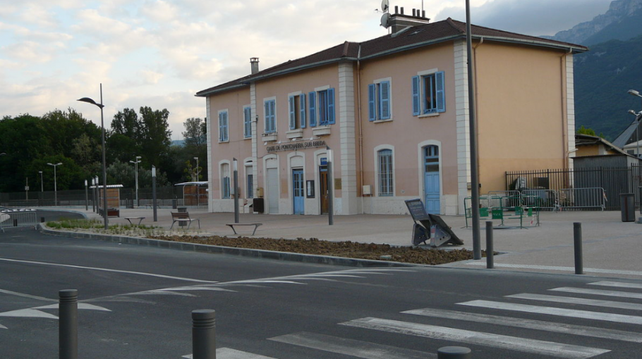 La gare de Pontcharra (Isère)