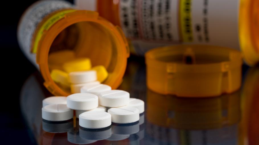 Une boîte de médicaments
