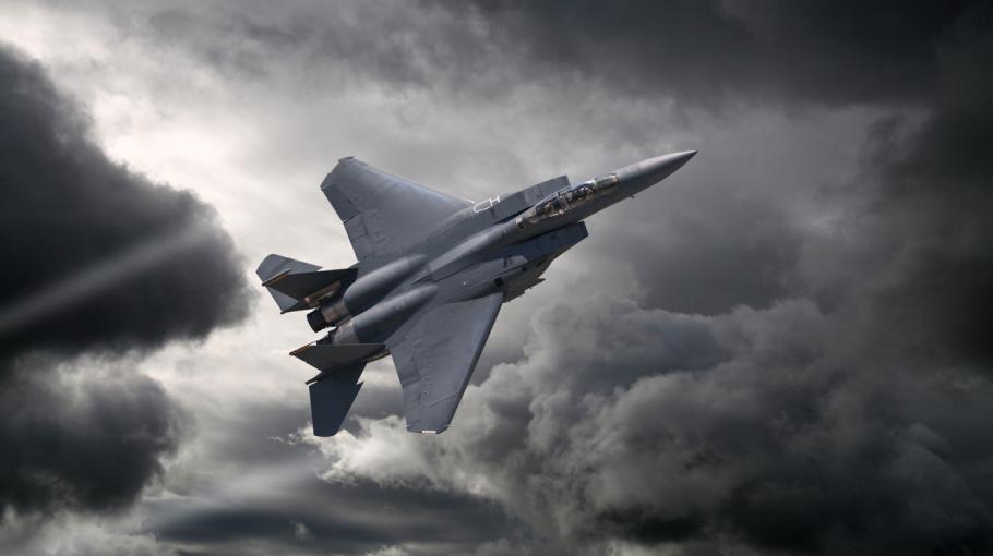 Un avion de chasse