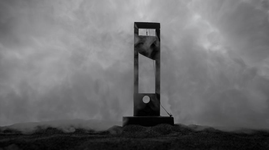 Une guillotine