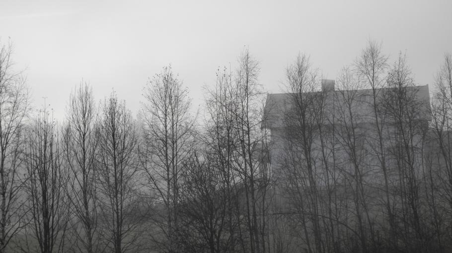 Une maison dans la brume
