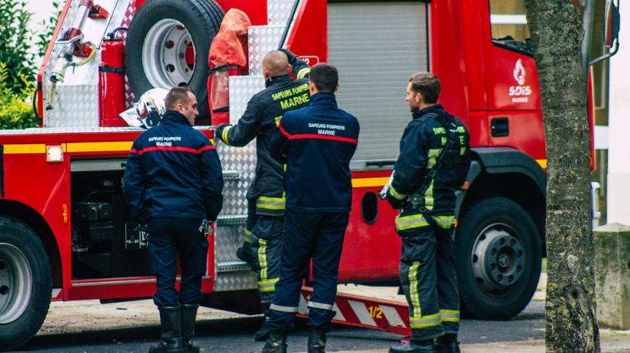 Les pompiers de la Marne