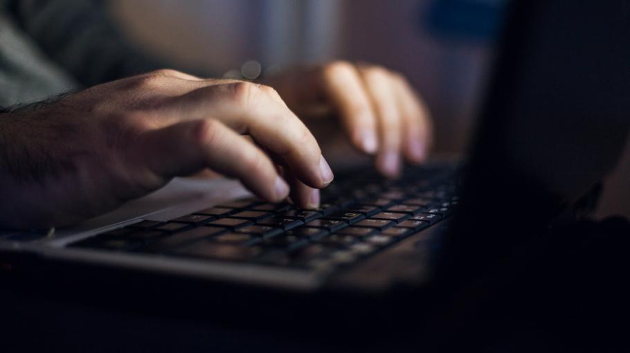 Le clavier d'un ordinateur