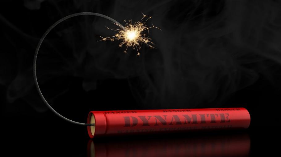 Un bâton de dynamite