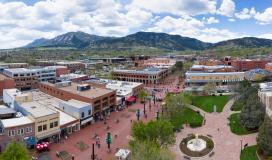 La ville de Boulder, dans le Colorado