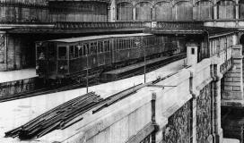 Photo non datée du métro parisien