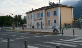 La gare de Pontcharra (Isère)