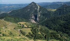 La Haute-Loire, près de Mézenc