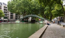 Le canal Saint-Martin (Paris)